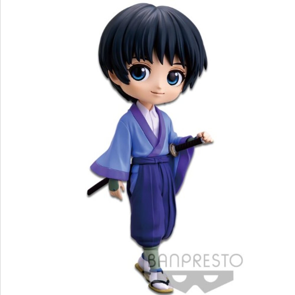 New Banpresto Rurouni Kenshin Q Posket Sojiro Seta Figure 14cm Japan Toreba